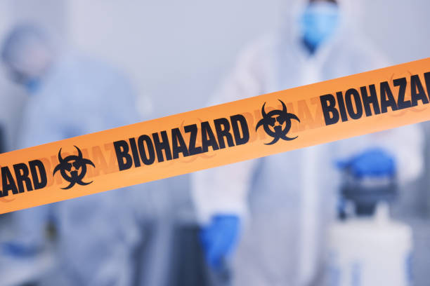 Professional Biohazard technician working in Augusta, MO